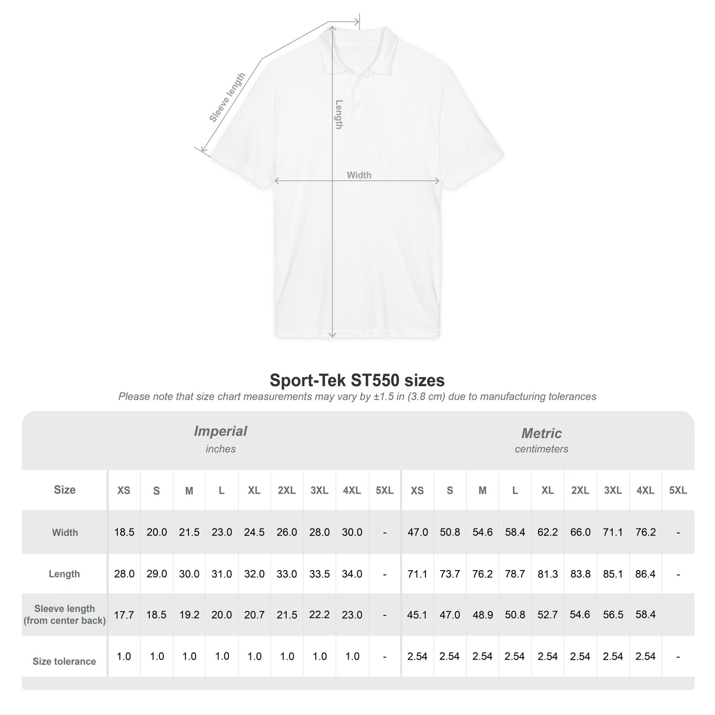 RSRC Competitor Polo